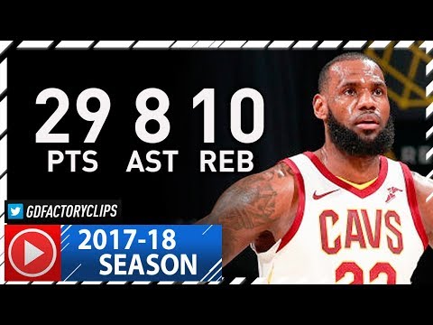 LeBron James Full Highlights vs Pacers (2017.12.08) - 29 Pts, 8 Ast, 10 Reb