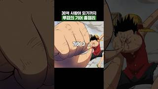 원피스) 현상금 30억 사황이 되기까지 루피의 기어 총정리
