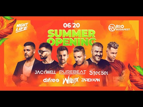 SZECSEI B2B JACKWELL - NIGHTLIFE SUMMER OPENING - RIO Budapest - 2020.06.20.