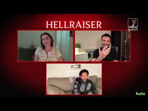Hellraiser interview with Goran Visnjic Voight” and Hiam Abbass “Menaker”