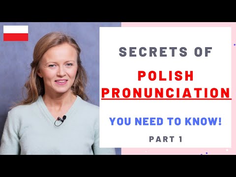 Secrets of Polish pronunciation - part 1