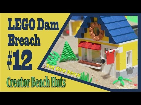LEGO Dam Breach #12 - Creator Beach Huts