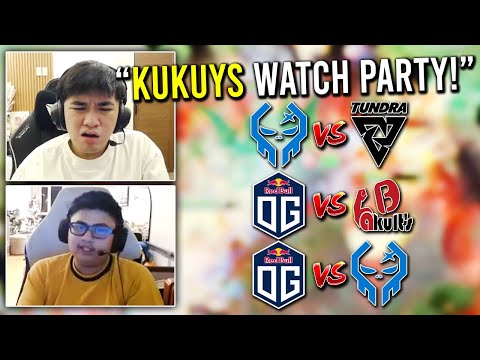 "WATCH PARTY with KUKUYS!"🔥 - EXE vs TUNDRA - OG vs YAKULT - OG vs EXE! (ALL BO1)