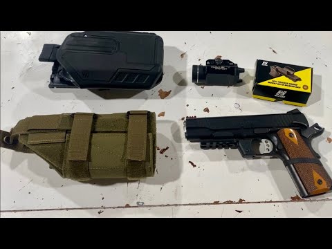 NCStar 1911 Rail Adapter Review: First Impressions \u0026 Holster Compatibility