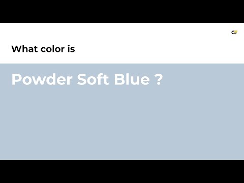 Powder Soft Blue color #b9c9d7 hex color - Blue color - Warm color b9c9d7