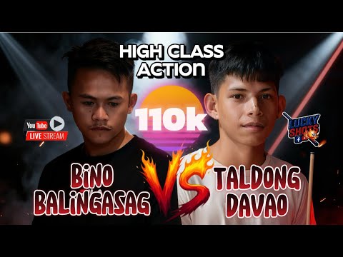 110k | Bino Balingasag 🆚 Taldong Davao | 10 Balls Parehas
