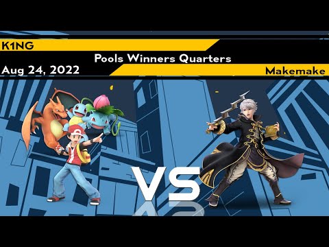 [Smash Ultimate] K1NG vs Makemake - Xeno255 (Pools Winners Quarters)