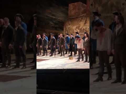 2017.12.31 Metropolitan Opera Tosca Curtain Call