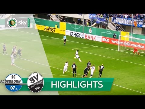 SC Paderborn 07 - SV Sandhausen 1:2 | Highlights DFB-Pokal 2016/17 - 1. Runde