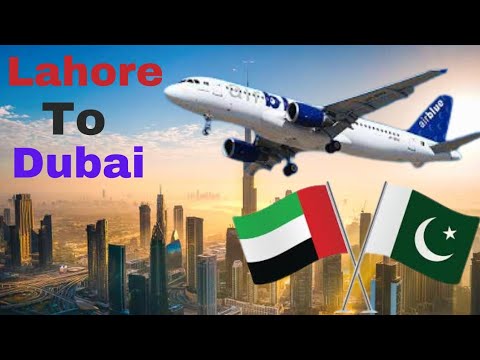 🇦🇪My first vilog Airblue Flight Review | Pakistan's Cheapest Airlin | Lahore to Dubai Airblue AirBus