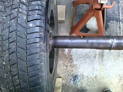 Narrowed Ford Ranger 7.5 axle - Rough Straightness Check MOV248