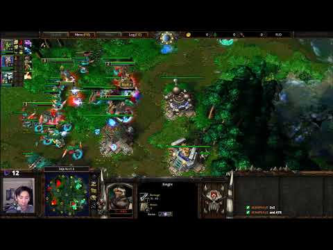 Seal (ORC) Tsu (NE) vs RiplEy (HU) Soulful (ORC) - 2v2 - WarCraft 3 - WC3509