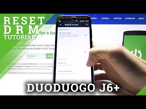 How to Reset DRM on DUODUOGO J6+ - Digital Rights Management