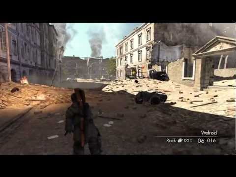 sniper elite v2 xbox 360 ecran scindé