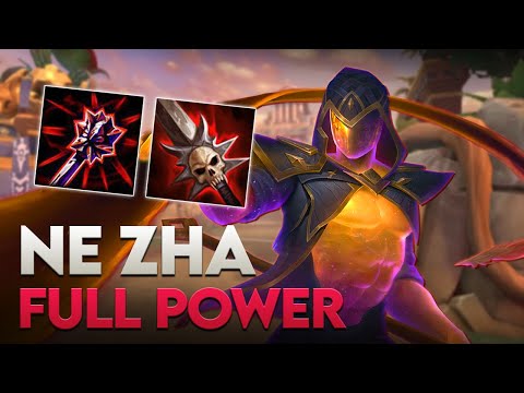 NE ZHA JUNGLER, FULL POWER! - ⚡ Smite BR Master Ranked Conquista
