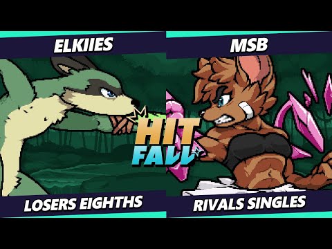 Hitfall 2.5 Top 8 - elkiies (Maypul) Vs. MSB (Olympia) Rivals of Aether