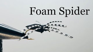 Foam Spider Fly Tying for Bluegill &amp; Bream Fly Fishing - Beginner Fly Tying