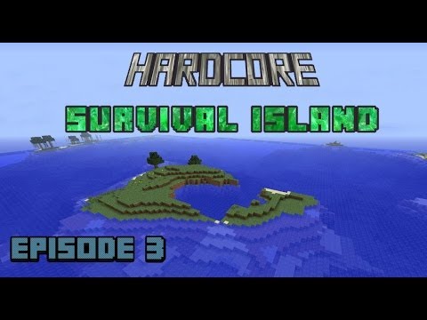 Minecraft :: Hardcore Survival Island - Ep 3 :: "Well.....shit."