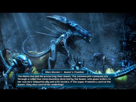 Alien vs Predator Evolution Alien Mission 1 Queen's Chamber
