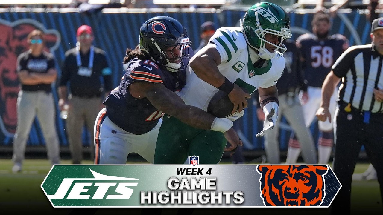 New York Jets vs. Chicago Bears Game Highlights | NFL 2026 Season Week 4