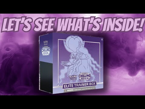 Pokemon Chilling Reign ETB Opening - Can We Pull The Moltres Alternate Art? #pokemon #chillingreign