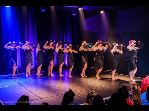 Lyrical Burlesque students perform Down Side of Me - The Bombshell Burlesque Academy
