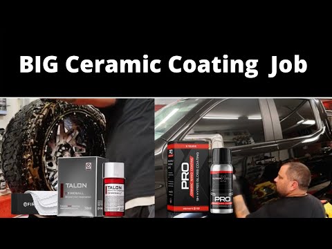 SystemX Ceramic Coating On This BIG Truck | How Did I Get It In The Garage