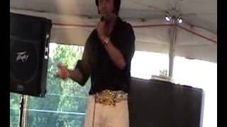 Mike Radcliffe sings 'Big Hunk Of Love' at Elvis Week 2005 (video)