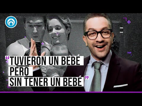 Samuel García y Mariana Rodríguez cuidan a un bebé un fin de semana