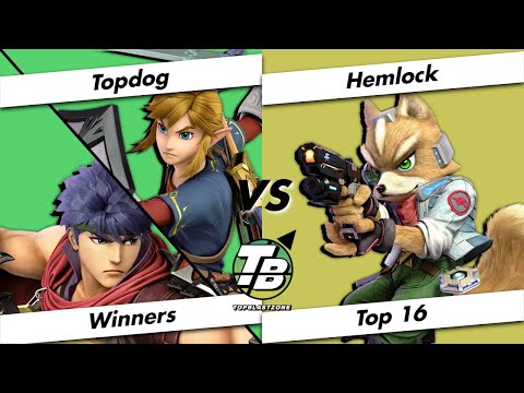 Top Blastzone 3 Winners Top 16 - Topdog (Link/Ike) Vs. SLU | Hemlock (Fox) - SSBU