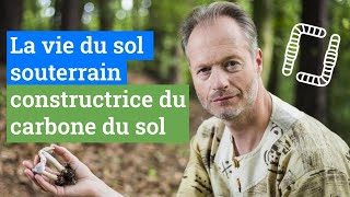 Underground soil life builds soil carbon, by Marc-André Sélosse