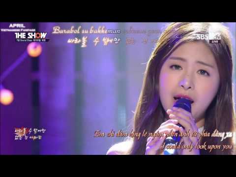 [Kara + Vietsub + Engsub] [Special Stage] 160906 Chae Won (APRIL) - If @ The Show