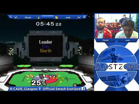 Blastzone Biweekly #39 SSBM - Phade (Marth) vs Jude (Fox) - Losers Quarters