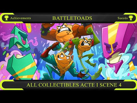 Battletoads : All Collectibles Acte 1 Scene 4 Achievement