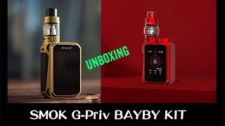 Unboxing SMOK G-Priv Baby Kit – Love this compact touch screen thing丨Vaporl