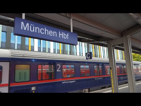 2x ÖBB-Nightjet in München Hbf Gl.5-10: NJ40235/294 München Hbf