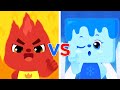 Hot Vs Cool ️ ️ Kids Songs Nursery Rhymes Kids Fun Song Lotty Friends