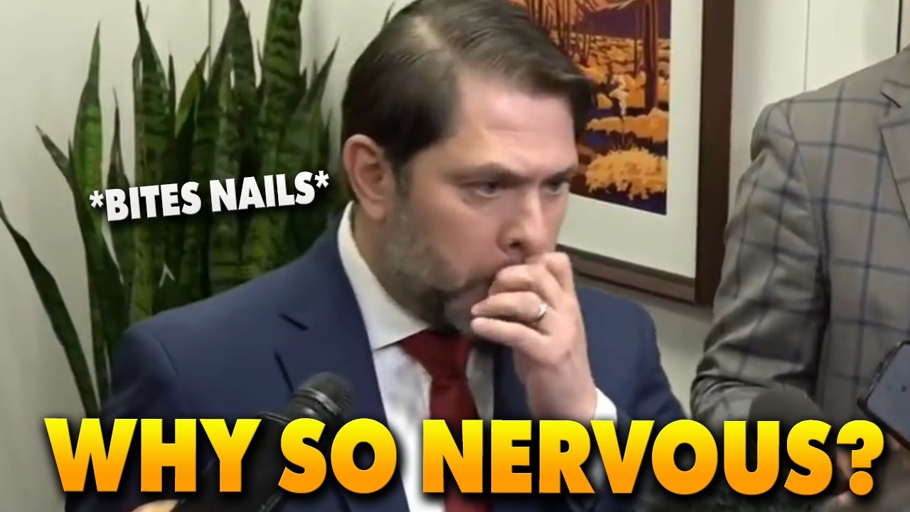 Bro was SWEATING BULLETS...