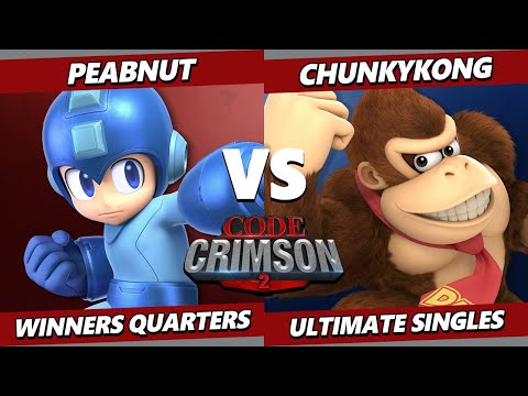 Code Crimson 2 - Peabnut (Mega Man) Vs. ChunkyKong (Wario, Donkey Kong) Smash Ultimate - SSBU