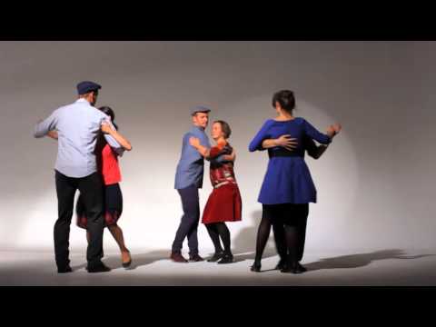 Oberek z Radomszczyzny lekcja tańca nr 13 - zatrzymanie wirowania ze zmianą kierunku tańca