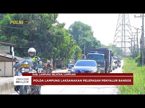 PRESISI UPDATE: WAKAPOLDA LAMPUNG LAKSANAKAN PELEPASAN PENYALUR BANSOS 15/06/2025 22.00