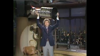 Stanley Cup, Johnny Winter, Rita Mae Brown on Late Night, May 18, 1983 (full)