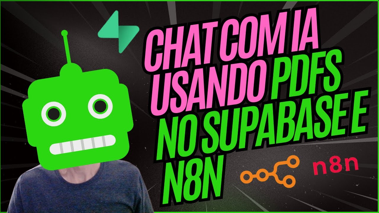 Como Criar um Chat com IA Usando PDFs no Supabase e N8N