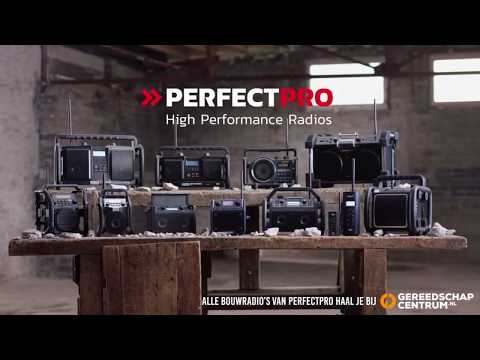 PerfectPro Bouwradio - Gereedschapcentrum.nl