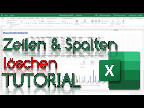 Zeilen & Spalten löschen - Excel Online Tutorial