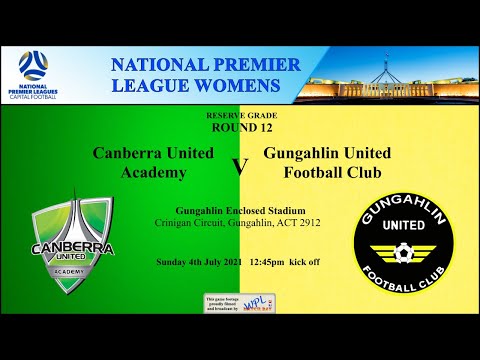 2021 NPLW - Round 12:  CUA v GUFC (reserve grade)