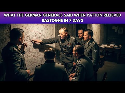 What The German Generals Said When Patton Relieved Bastogne in 7 Days