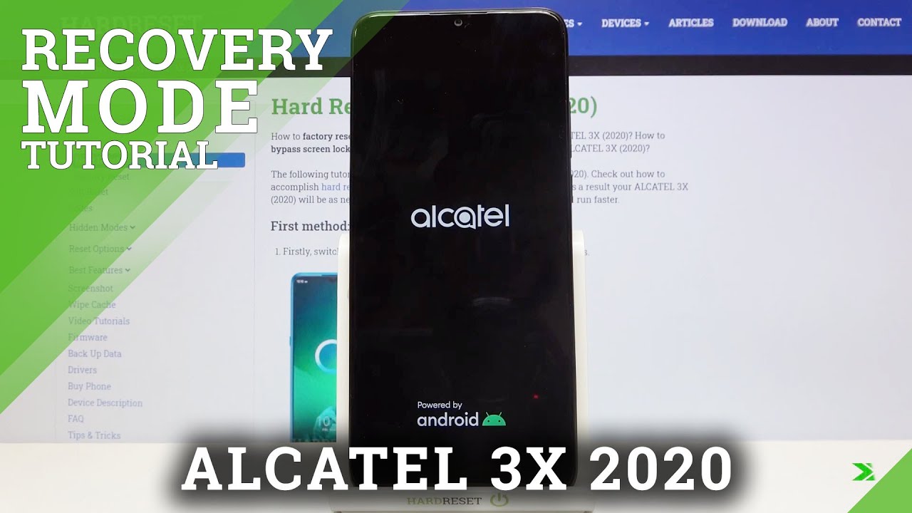 How to Enter Recovery Mode in ALCATEL 3X (2020) – Quit Recovery Instructions