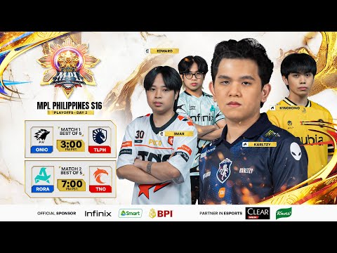 🔴 LIVE | MPL PH S16 | ENGLISH - PLAYOFFS DAY 2