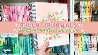 Tilly Journals 2026 7x9 Functional Flexi Planner Unboxing